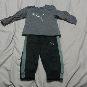 Puma sweat suit size 6-9M